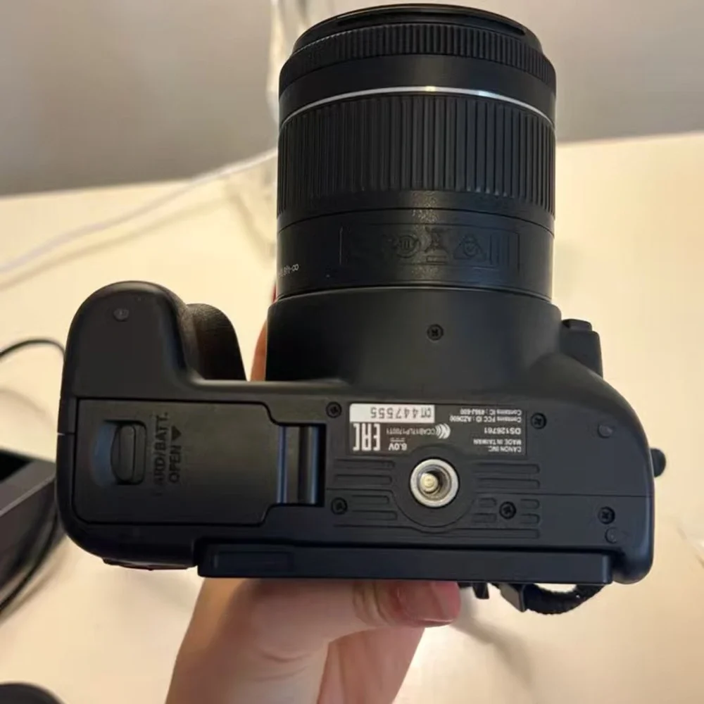 Canon Black DSLR Camera with 18-55mm Lens